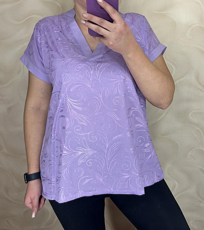 Футболка Levisha 26003 lilac - делук