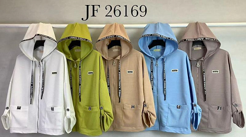 Кофта Спорт Immei JF26169 blue - делук