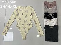 Боди Modnulya YZ374 grey - делук