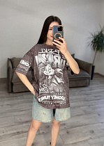 Футболка S.Style 14 brown - делук