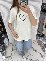 Футболка Karon 68018 white - делук