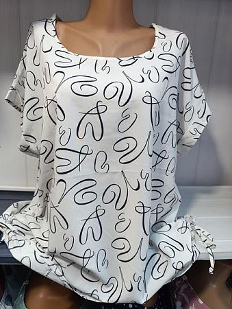 Футболка Galina 569-7 white - делук