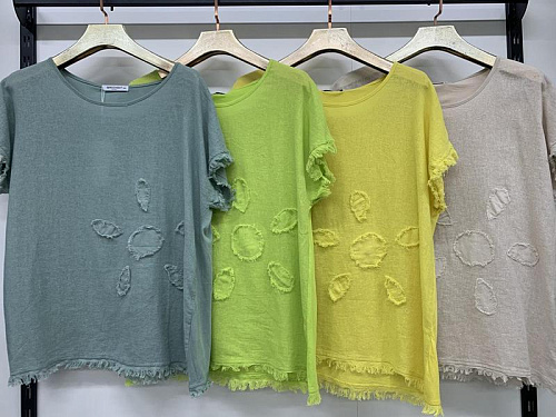 Футболка Dgmd 7589 beige - делук