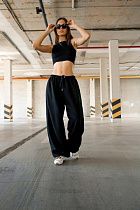 Штаны Спорт Little Secret 500230 black - делук