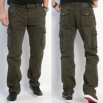 Штаны Maxim Jeans 1780-4 khaki - делук