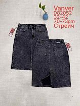Юбка Vanver D82052 black - делук
