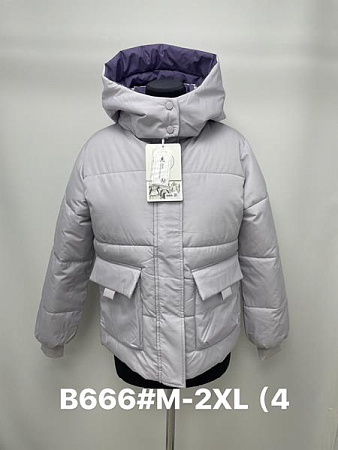 Куртка Kilodoor B666 lilac - делук