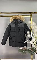 Куртка Delfinka WK593 black-grey - делук