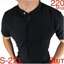 Рубашка Надийка 220 black - делук