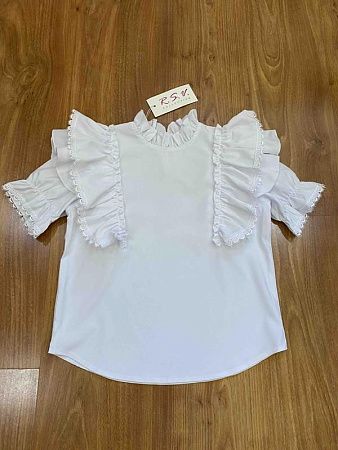 Блузка Rsv 293-1 white - делук