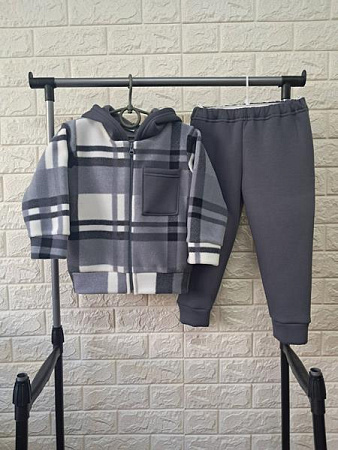 Костюм Спорт Proschenko PR466 grey - делук