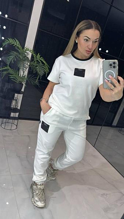 Костюм Спорт Lovekan 1449 white - делук