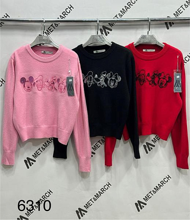 Свитер Met&March 6310 pink - делук