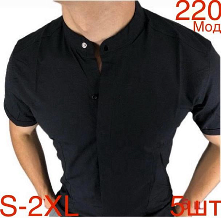 Рубашка Надийка 220 black - делук