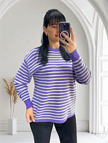 Свитер Levisha 25501 purple - делук