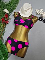 Купальник Dfk 22309 black-pink - делук