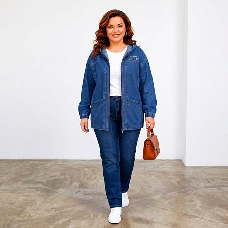 Куртка Julia JL1353 blue - делук