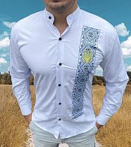 Вышиванка Nik 56314 white - делук
