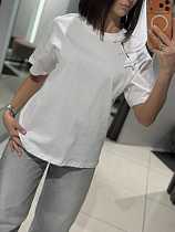 Футболка Comod 8827 white - делук