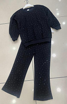 Костюм Спорт Proschenko PR739 black - делук