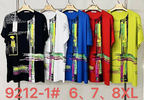 Футболка Immei 9212-1 black - делук