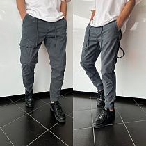 Джоггеры Three Black 1065 grey - делук