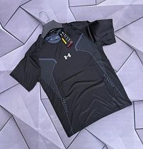 Футболка Rassul 6115 black - делук