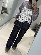 Костюм Спорт Comod 6259-1 black - делук