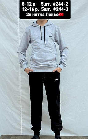 Костюм Спорт Amz 244-2 l.grey - делук