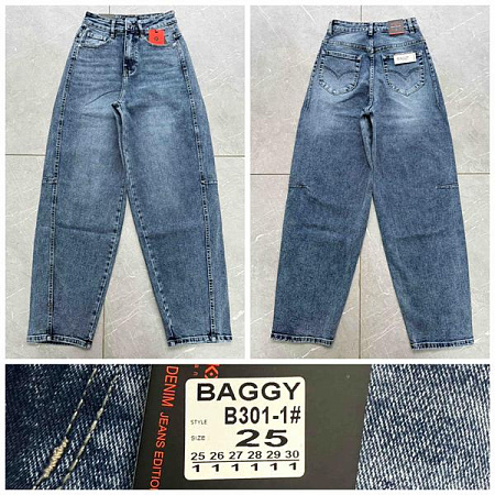 Джинсы Relucky B301-1 blue - делук