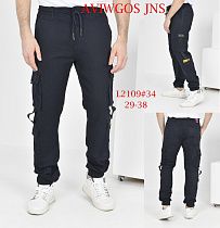 Джинсы God Baron L2109 blue - делук