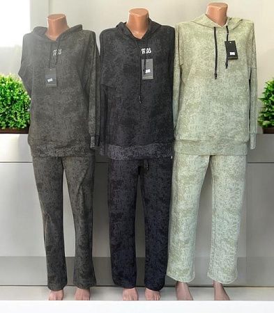 Костюм Спорт Phi Hung P92 black - делук