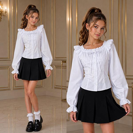 Юбка-Шорты Karolina KR750 black - делук