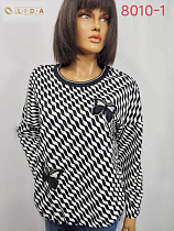 Свитер Lida 8010-1 white - делук