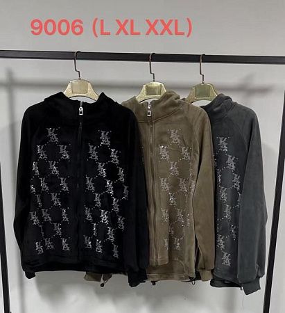 Кофта Спорт Immei 9006 black - делук