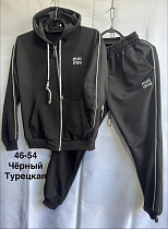 Костюм Спорт Minh MH630 black - делук