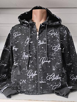 Кофта Спорт Panda 1465 black - делук