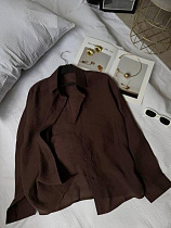 Рубашка Sofi Cor 9083 brown - делук