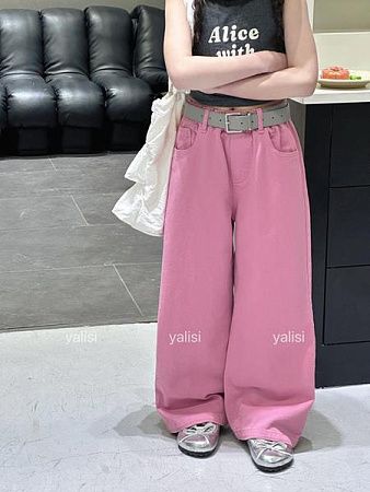 Джинсы Yalisi 7329 pink - делук