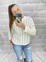 Свитер Karon 8295 white - делук