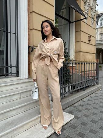 Костюм Arina 8072 beige - делук