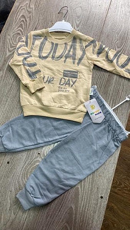 Костюм Спорт Proschenko PR717 grey - делук