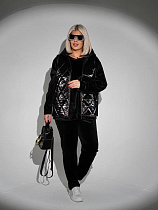 Костюм Спорт Seven Zikina 1345 black - делук