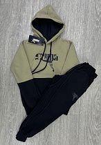 Костюм Спорт Mirwear Kids 254-1 black-khaki - делук