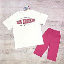 Костюм Lima Kids 2314 white-crimson - делук