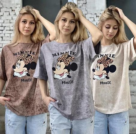 Футболка Karolina KR142 grey - делук