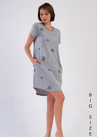 Ночнушка Trikotag T75 grey - делук