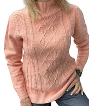 Свитер Elena&Vika 24031 peach - делук