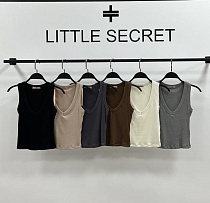 Майка Little Secret 500329 beige - делук