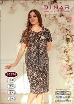 Халат Sss Annet DO-D10574 beige - делук